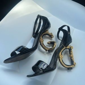 Dolce & Gabana Barocco Heel sandal